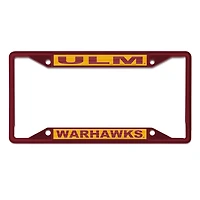 WinCraft ULM Warhawks Chrome Color License Plate Frame