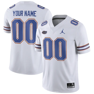 Men's Jordan Brand  White Florida Gators Football Custom Game Jersey