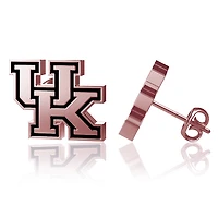 Dayna Designs Kentucky Wildcats Rose Gold Post Earrings