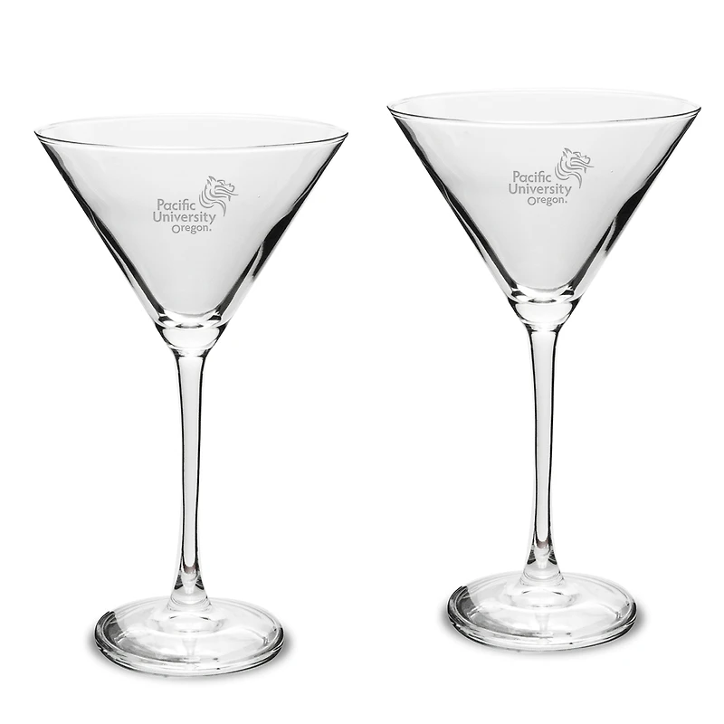 Pacific Boxers Two-Piece Traditional 10oz. Martini Glass Set