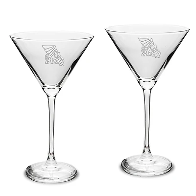 Missouri Western State Griffons Two-Piece Traditional 10oz. Martini Glass Set