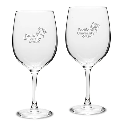 Pacific Boxers Two-Piece 19oz. Traditional Red Wine Glass Set