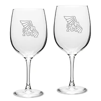 Missouri Western State Griffons Two-Piece 19oz. Traditional Red Wine Glass Set