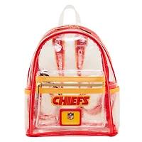 Loungefly Kansas City Chiefs Clear Mini Backpack
