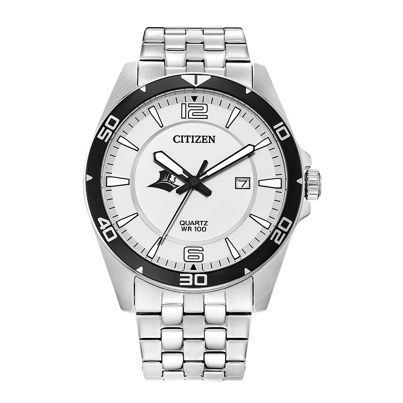 Men's Providence Friars Citizen Quartz Stainless Steel Watch