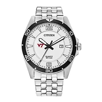 Men's Virginia Tech Hokies Citizen Quartz Stainless Steel Watch