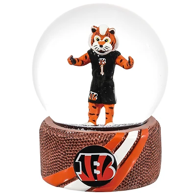 Cincinnati Bengals 100mm Mascot Glass Water Globe