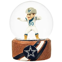 Dallas Cowboys 100mm Mascot Glass Water Globe