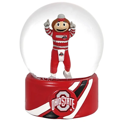 Ohio State Buckeyes 100mm Mascot Glass Water Globe