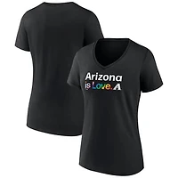 Women's Black Arizona Diamondbacks City Pride V-Neck T-Shirt