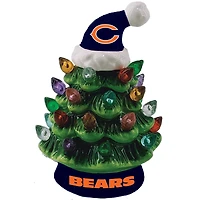 Chicago Bears 8" Light Up Ceramic LED Christmas Tree