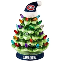 Montreal Canadiens 8" Light Up Ceramic LED Christmas Tree
