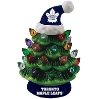 Toronto Maple Leafs 8" Light Up Ceramic LED Christmas Tree