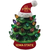 Iowa State Cyclones 8" Light Up Ceramic LED Christmas Tree