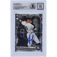 Aaron Judge New York Yankees Autographed 2022 Topps Now 60th HR #929 Beckett Fanatics Witnessed Authenticated 10 Card