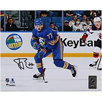 JJ Peterka Buffalo Sabres Autographed 8" x 10" NHL Debut Skating Photograph
