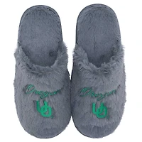 Women's ZooZatz Oregon Ducks Team Faux Fur Slippers