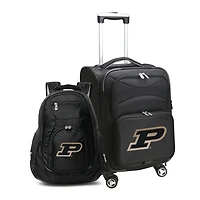 MOJO Black Purdue Boilermakers Softside Carry-On & Backpack Set
