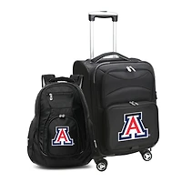 MOJO Black Arizona Wildcats Softside Carry-On & Backpack Set