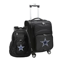 MOJO Black Dallas Cowboys Softside Carry-On & Backpack Set