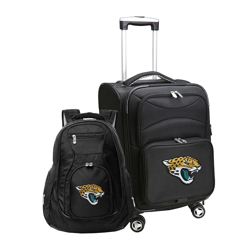 MOJO Black Jacksonville Jaguars Softside Carry-On & Backpack Set