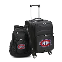 MOJO Black Montreal Canadiens Softside Carry-On & Backpack Set