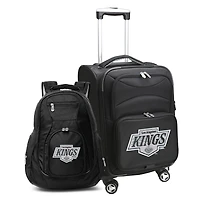 MOJO Black Los Angeles Kings Softside Carry-On & Backpack Set