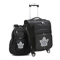 MOJO Black Toronto Maple Leafs Softside Carry-On & Backpack Set