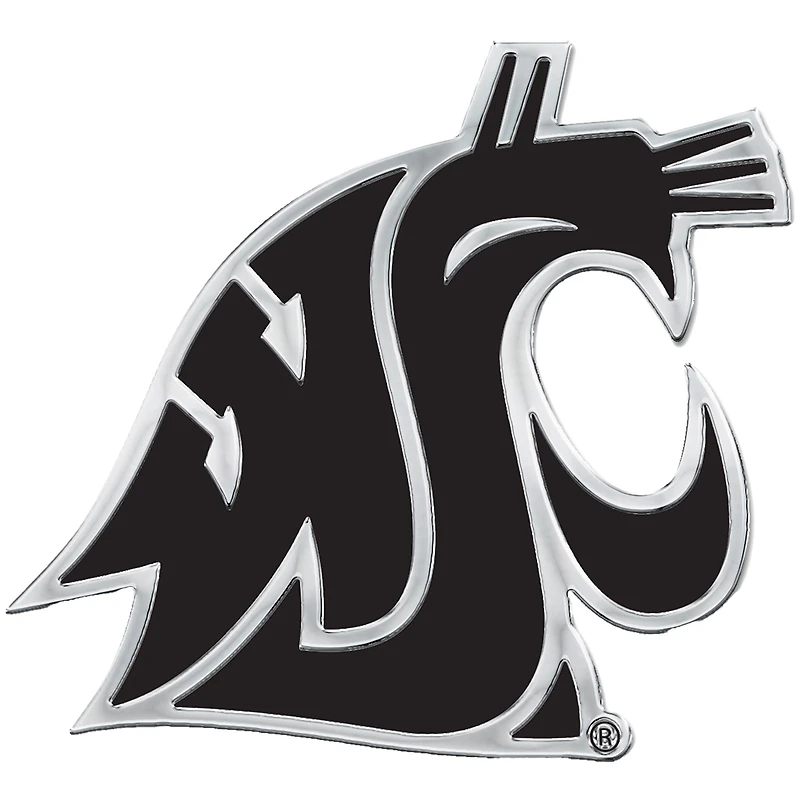 WinCraft Washington State Cougars Chrome Auto Emblem