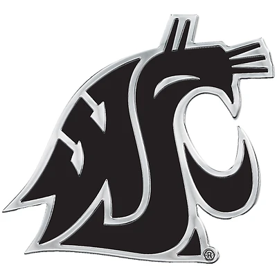 WinCraft Washington State Cougars Chrome Auto Emblem