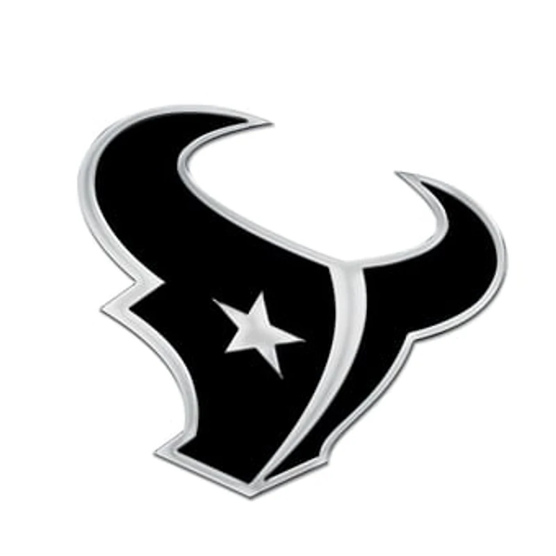 WinCraft Houston Texans Chrome MVP Car Emblem