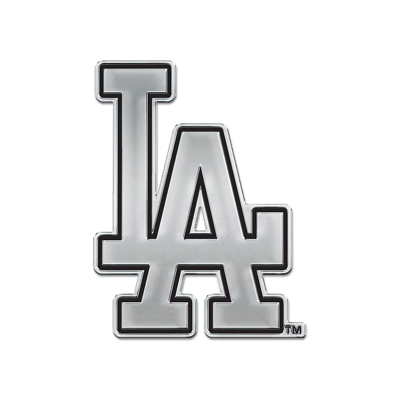 WinCraft Los Angeles Dodgers Chrome MVP Car Emblem