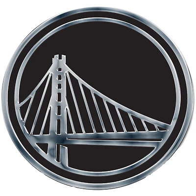 WinCraft Golden State Warriors Chrome Auto Emblem