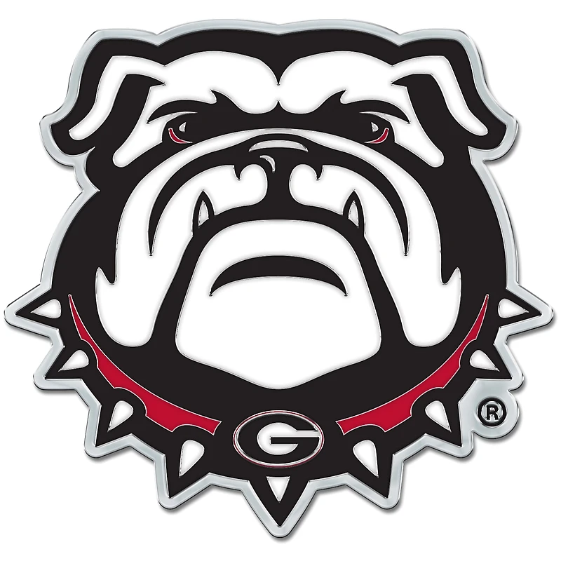 WinCraft Georgia Bulldogs Colored Chrome Auto Emblem
