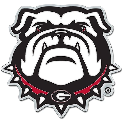 WinCraft Georgia Bulldogs Colored Chrome Auto Emblem