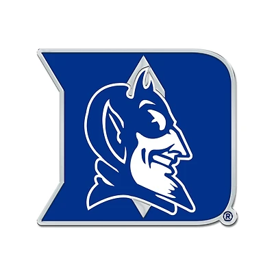 WinCraft Duke Blue Devils Colored Chrome Auto Emblem