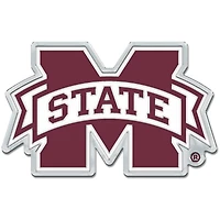 WinCraft Mississippi State Bulldogs Colored Chrome Auto Emblem