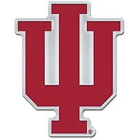 WinCraft Indiana Hoosiers Colored Chrome Auto Emblem