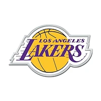 WinCraft Los Angeles Lakers Colored Chrome Auto Emblem