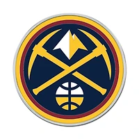 WinCraft Denver Nuggets Colored Chrome Auto Emblem