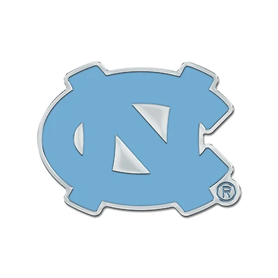 WinCraft North Carolina Tar Heels Colored Chrome Auto Emblem