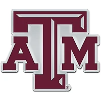 WinCraft Texas A&M Aggies Colored Chrome Auto Emblem