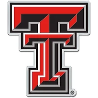 WinCraft Texas Tech Red Raiders Colored Chrome Auto Emblem
