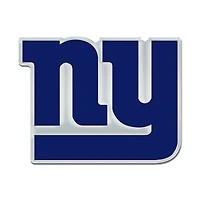 WinCraft New York Giants Colored Chrome Auto Emblem