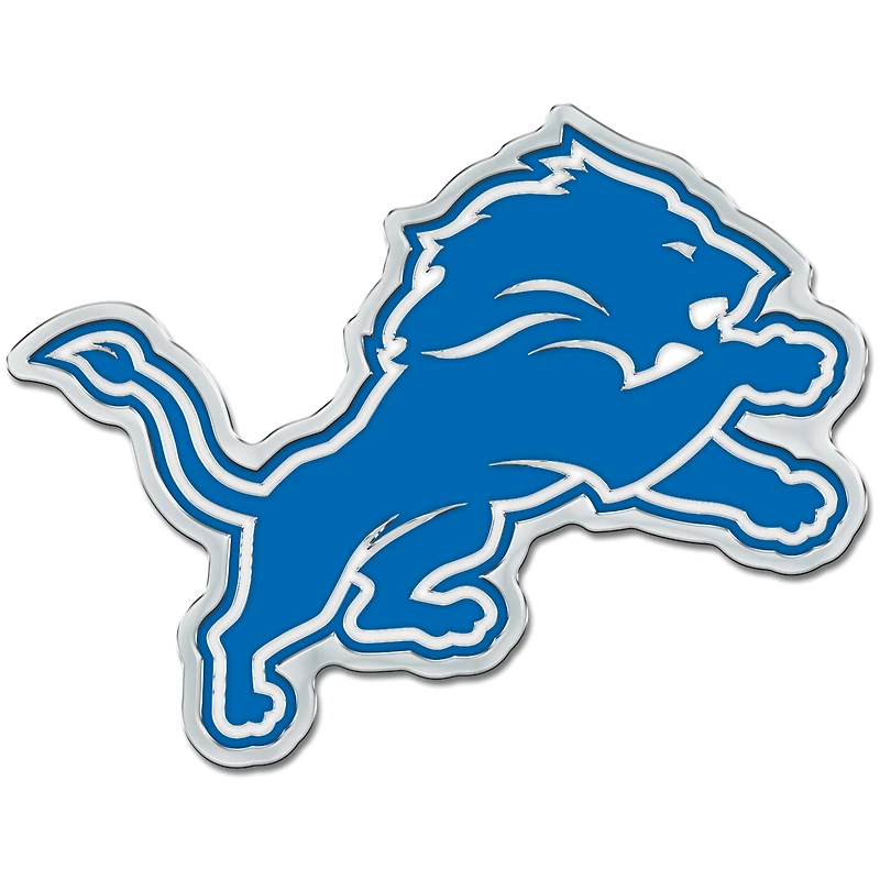 WinCraft Detroit Lions Colored Chrome Auto Emblem