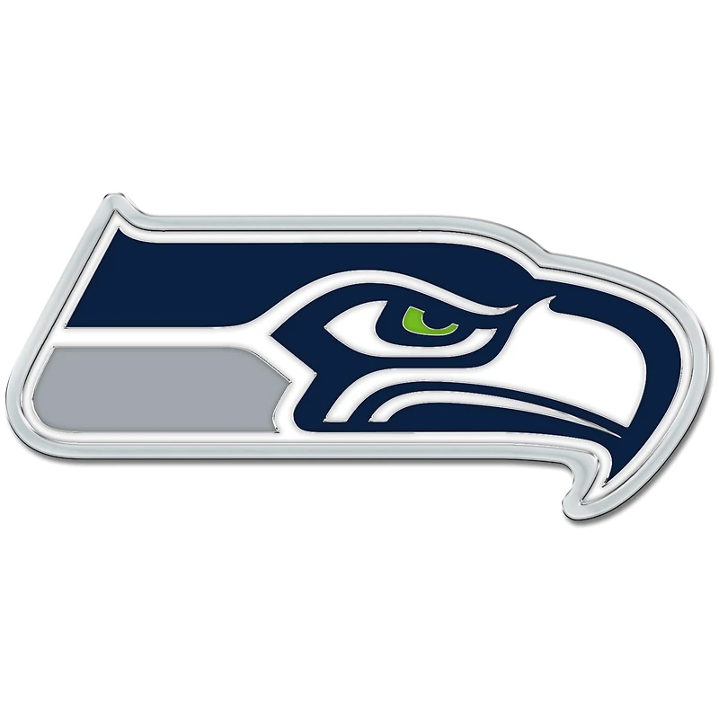 WinCraft Seattle Seahawks Colored Chrome Auto Emblem