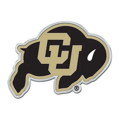 WinCraft Colorado Buffaloes Colored Chrome Auto Emblem