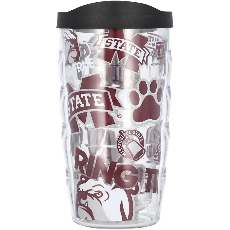 Tervis Mississippi State Bulldogs 10oz. Allover Classic Wavy Tumbler