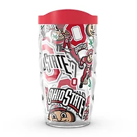 Tervis Ohio State Buckeyes 10oz. Allover Classic Wavy Tumbler