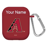 Arizona Diamondbacks Personalized Silicone AirPods Case Cover